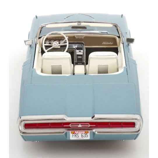 【予約安心出荷】[MDL] 1/18 Ford Thunderbird Convertible(フォード サンダーバード コンバーチブル) 1966 ライトブルーメタリック 完成品 ミニカー(KKDC181341) KK scale(ケーケースケール)(2026年2月)