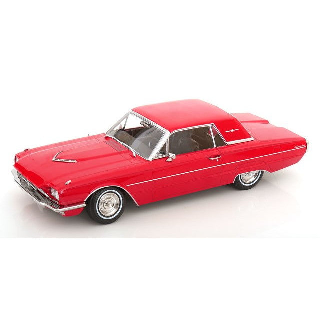 【予約安心出荷】[MDL] 1/18 Ford Thunderbird Hardtop Coupe(フォード サンダーバード ハードトップ クーペ) 1966 レッド 完成品 ミニカー(KKDC181343) KK scale(ケーケースケール)(2026年2月)