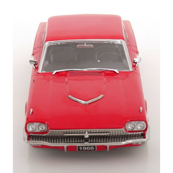 【予約安心出荷】[MDL] 1/18 Ford Thunderbird Hardtop Coupe(フォード サンダーバード ハードトップ クーペ) 1966 レッド 完成品 ミニカー(KKDC181343) KK scale(ケーケースケール)(2026年2月)