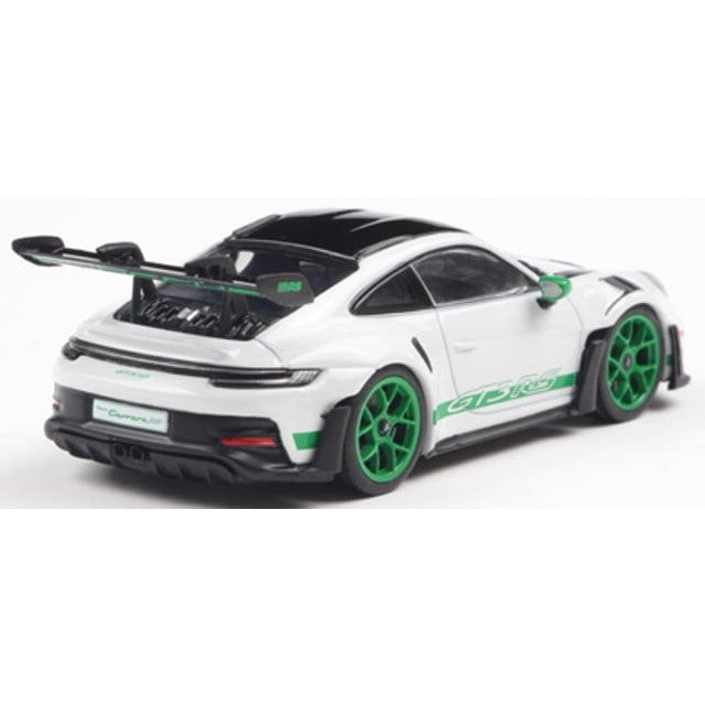【予約安心出荷】[MDL] 1/43 ポルシェ 911(992) GT3 RS カレラRSパッケージ トリビュート 2023(ホワイト/グリーン) 完成品 ミニカー(S4314801) solido(ソリド)(2026年2月)