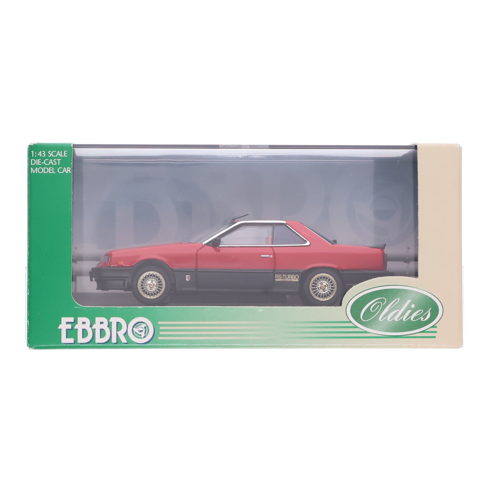 【中古即納】[MDL] 1/43 NISSAN SKYLINE(スカイライン) RS TURBO-C 1983(レッド) Oldies 完成品 ミニカー(43254) EBBRO(エブロ)(20020630)