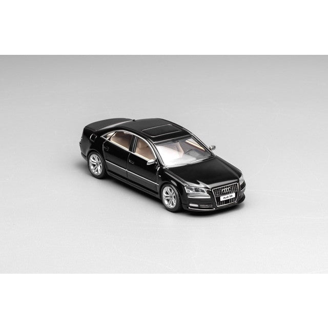 【予約安心出荷】[MDL] 1/64 Audi(アウディ) S8 (D3) 2008(ブリリアントブラック) 完成品 ミニカー(M68216) MOTORHELIX(モーターヘリックス)(2025年11月)