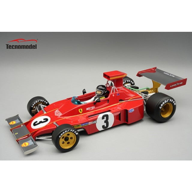 【予約安心出荷】[MDL] 1/18 フェラーリ 312 B3-73 オーストリアGP 1973 Jacky Ickx ドライバーフィギュア付き 完成品 ミニカー(TMD18-412B) Tecnomodel(テクノモデル)(2026年1月)