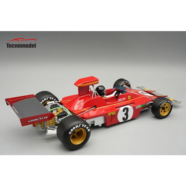 【予約安心出荷】[MDL] 1/18 フェラーリ 312 B3-73 オーストリアGP 1973 Jacky Ickx ドライバーフィギュア付き 完成品 ミニカー(TMD18-412B) Tecnomodel(テクノモデル)(2026年1月)