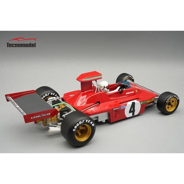 【予約安心出荷】[MDL] 1/18 フェラーリ 312 B3-73 カナダGP 1973 Arturo Merzario ノーズ破損仕様 ドライバーフィギュア付き 完成品 ミニカー(TMD18-412C) Tecnomodel(テクノモデル)(2026年1月)