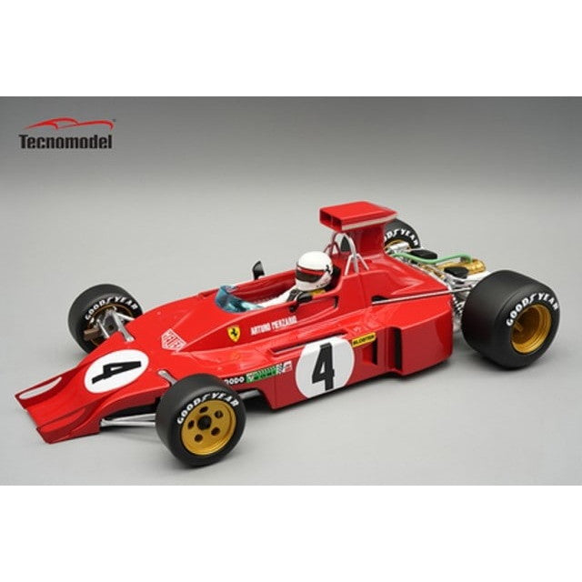 【予約安心出荷】[MDL] 1/18 フェラーリ 312 B3-73 ワトキンス・グレンGP 1973 Arturo Merzario ドライバーフィギュア付き 完成品 ミニカー(TMD18-412D) Tecnomodel(テクノモデル)(2026年1月)