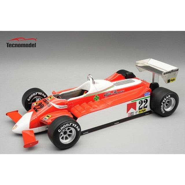【予約安心出荷】[MDL] 1/18 アルファロメオ 179 オランダGP 1980 Vittorio Brambilla 完成品 ミニカー(TM18-365A) Tecnomodel(テクノモデル)(2026年1月)