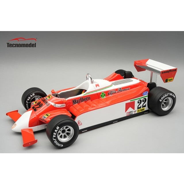 【予約安心出荷】[MDL] 1/18 アルファロメオ 179 モナコGP 1980 P.Depailler 完成品 ミニカー(TM18-365C) Tecnomodel(テクノモデル)(2026年1月)