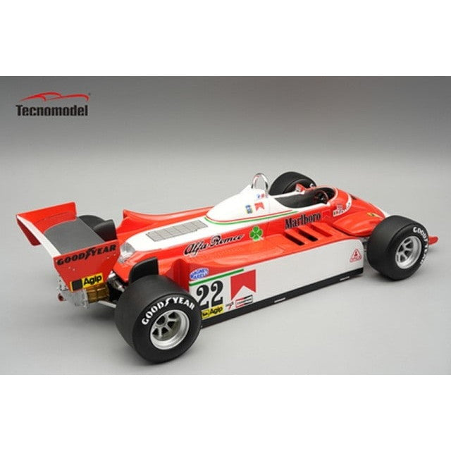 【予約安心出荷】[MDL] 1/18 アルファロメオ 179 モナコGP 1980 P.Depailler 完成品 ミニカー(TM18-365C) Tecnomodel(テクノモデル)(2026年1月)