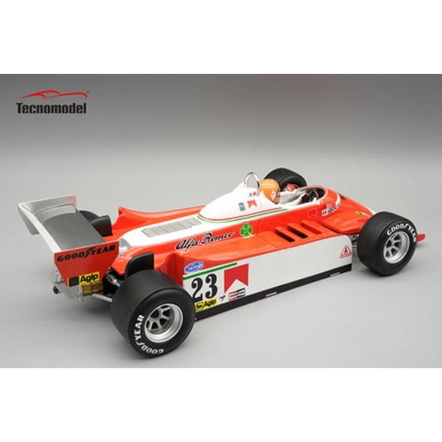 【予約安心出荷】[MDL] 1/18 アルファロメオ 179 モナコGP 1980 Bruno Giacomelli ドライバーフィギュア付き 完成品 ミニカー(TMD18-421D) Tecnomodel(テクノモデル)(2026年1月)