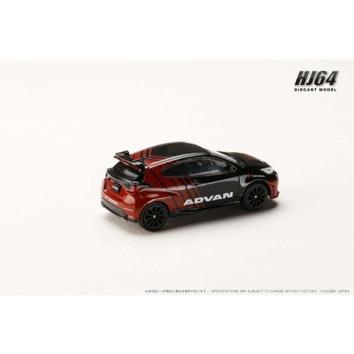 【予約安心出荷】[MDL] 1/64 トヨタ GR ヤリス 2024 YOKOHAMA ADVAN COLOR 完成品 ミニカー(HJ643087AV) ホビージャパン(2025年11月)