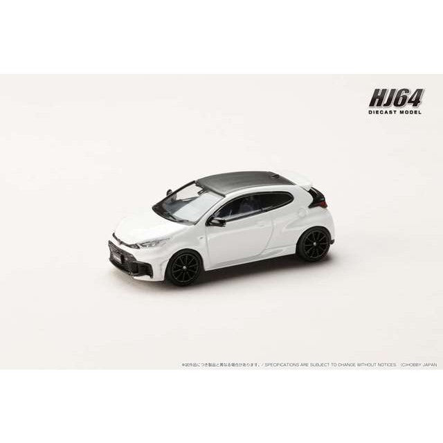 【新品】【お取り寄せ】[MDL] 1/64 トヨタ GR ヤリス RZハイパフォーマンス 2024(スーパーホワイトII ) 完成品 ミニカー(HJ641087W) ホビージャパン(20251130)