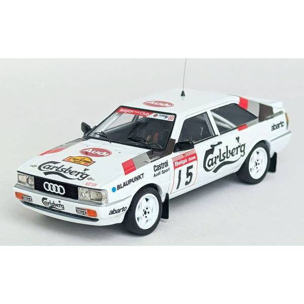 【新品即納】[MDL] 1/43 アウディ クーペ クワトロ 1987年 コンドロズラリー #15 Bernard Munster/Jean-Marie Demeulemeester 完成品 ミニカー(dsn314) Trofeu(トロフュー)(20250930)