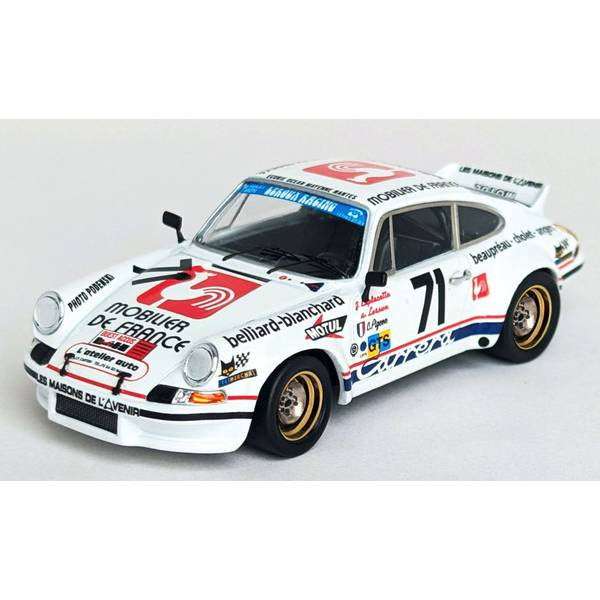 【新品即納】[MDL] 1/43 ポルシェ 911 カレラ RSR 1975年 ル・マン24時間レース 25位 #71 Joel Laplacette/Claude Pigeon/Alain Leroux 完成品 ミニカー(dsn315) Trofeu(トロフュー)(20250930)
