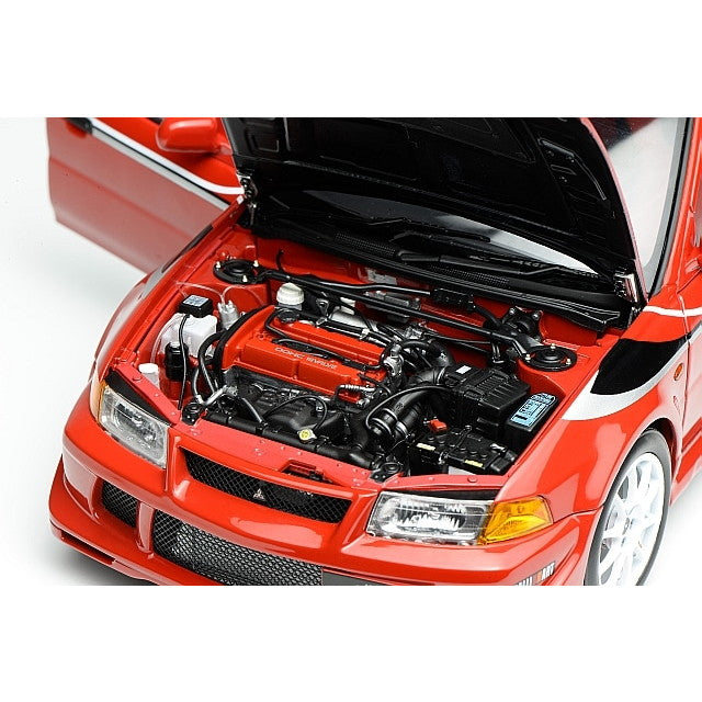 【予約安心出荷】[MDL] 1/18 三菱 Lancer Evolution VI(ランサーエボリューション 6) GRS T.ME PASSION RED(パッションレッド) 完成品 ミニカー(M84302) MOTORHELIX(モーターヘリックス)(2025年12月)