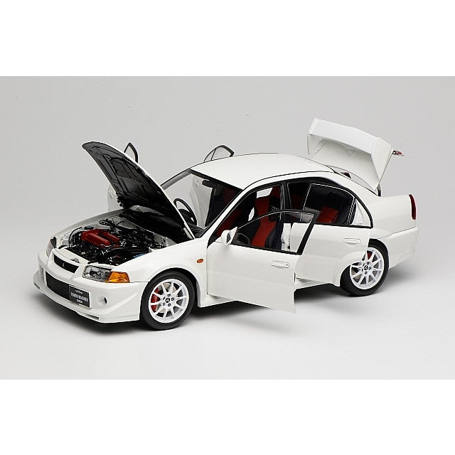 【予約安心出荷】[MDL] 1/18 三菱 Lancer Evolution VI(ランサーエボリューション 6) GRS T.ME SCOTIA WHITE(スコシアホワイト) 完成品 ミニカー(M84305) MOTORHELIX(モーターヘリックス)(2025年12月)