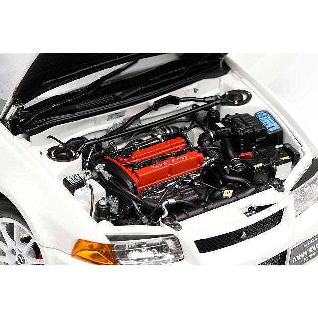 【予約安心出荷】[MDL] 1/18 三菱 Lancer Evolution VI(ランサーエボリューション 6) GRS T.ME SCOTIA WHITE(スコシアホワイト) 完成品 ミニカー(M84305) MOTORHELIX(モーターヘリックス)(2025年12月)