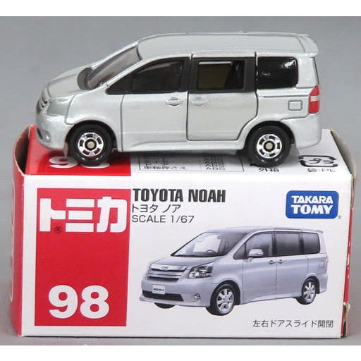 【中古即納】[MDL] トミカ No.98 1/67 トヨタ ノア(シルバー/赤箱) 完成品 ミニカー タカラトミー(20080228)