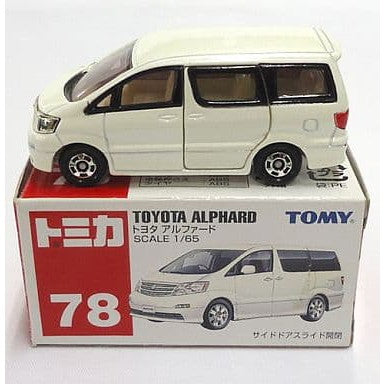 【中古即納】[MDL] トミカ No.78 1/65 トヨタ アルファード(ホワイト/赤箱) 完成品 ミニカー タカラトミー(20050427)
