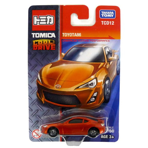 【中古即納】[MDL] トミカ COOL DRIVE 1/60 トヨタ 86(オレンジ) 海外仕様 完成品 ミニカー(TCD12) タカラトミー(20160402)