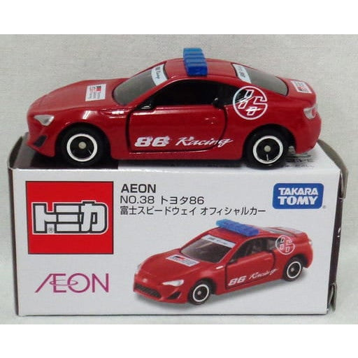【中古即納】[MDL] イオン限定 トミカ No.38 1/60 トヨタ86 富士スピードウェイ オフィシャルカー(レッド) 完成品 ミニカー タカラトミー(19991231)