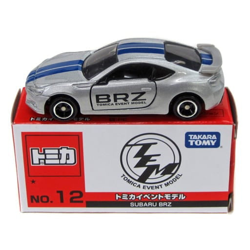 【中古即納】[MDL] トミカ イベントモデル No.12 1/60 SUBARU BRZ(シルバー×ブルー) 完成品 ミニカー タカラトミー(19991231)