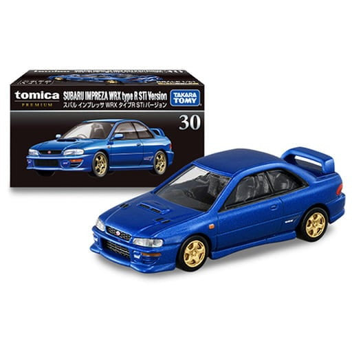 【中古即納】[MDL] トミカプレミアム 30 1/61 スバル インプレッサ WRX タイプR Stiバージョン 完成品 ミニカー タカラトミー(20220416)