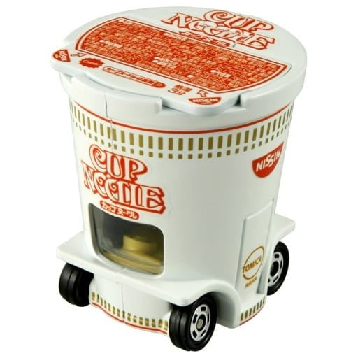 【中古即納】[MDL] ドリームトミカ No.161 カップヌードル Wタブ(ホワイト×レッド) 完成品 ミニカー タカラトミー(20230902)