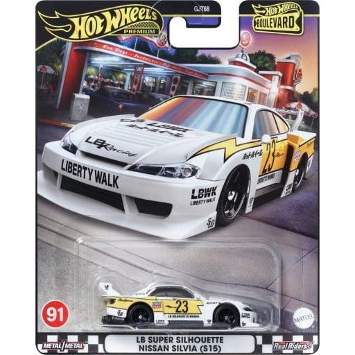 【中古即納】[MDL] Hot Wheels(ホットウィール) ブールバード 1/64 LBスーパーシルエット 日産シルビア(S15) 完成品 ミニカー(HRT64-9866) マテル(20240328)