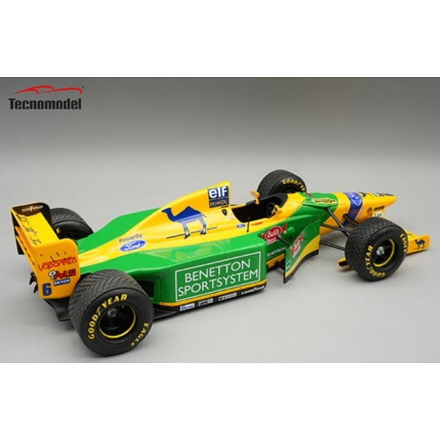 【予約安心出荷】[MDL] 1/18 ベネトン B193B イギリスGP 1993 Riccardo Patrese レインタイヤ車 完成品 ミニカー(TM18-377C) Tecnomodel(テクノモデル)(2026年3月)