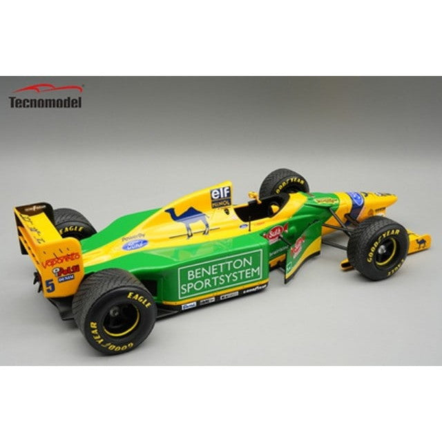 【予約安心出荷】[MDL] 1/18 ベネトン B193B イギリスGP 1993 Michael Schumacher レインタイヤ車 完成品 ミニカー(TM18-377D) Tecnomodel(テクノモデル)(2026年3月)