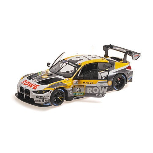 【新品即納】[MDL] 1/18 BMW M4 GT3 EVO 『TEAM ROWE RACING』 A.FARFUS/J.KROHN/R.MARCIELLO/K.V.D.LINDE #98 ニュルブルクリンク 24H 2025 ウィナー 完成品 ミニカー(110252098) MINICHAMPS(ミニチャンプス)(20260331)
