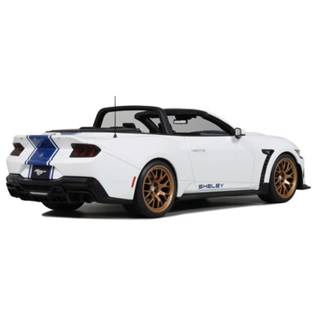【予約安心出荷】[MDL] 1/18 シェルビー マスタング スーパースネーク 2025(ホワイト) 完成品 ミニカー(GTS572) GTスピリット(2026年3月)