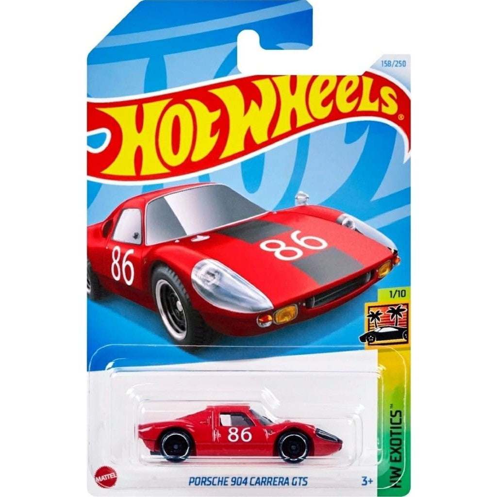 【中古即納】[MDL] Hot Wheels(ホットウィール) ベーシックカー 1/64 ポルシェ 904 カレラ GTS 完成品 ミニカー(HYB76-9866) マテル(20241207)