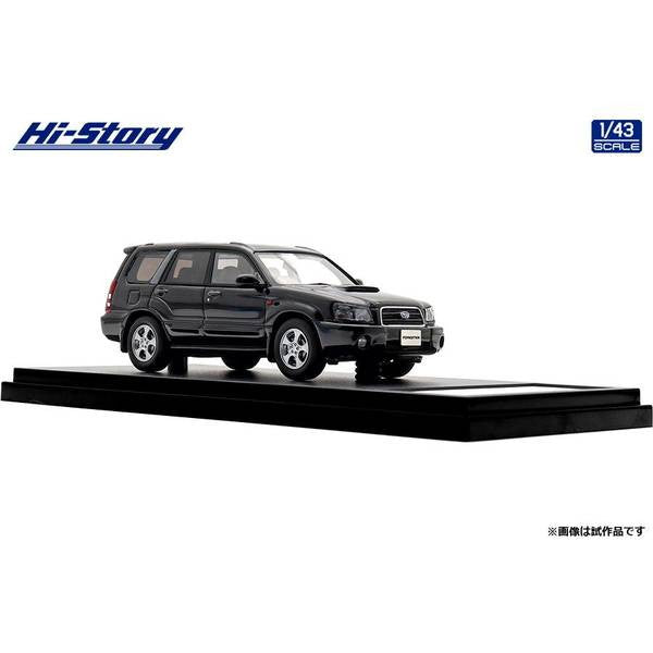 【予約安心出荷】[MDL] ハイストーリーシリーズ 1/43 SUBARU FORESTER(フォレスター) XT(2002) ブラックトパーズ・マイカ 完成品 ミニカー(HS515BK) ハイストーリー(2025年10月)