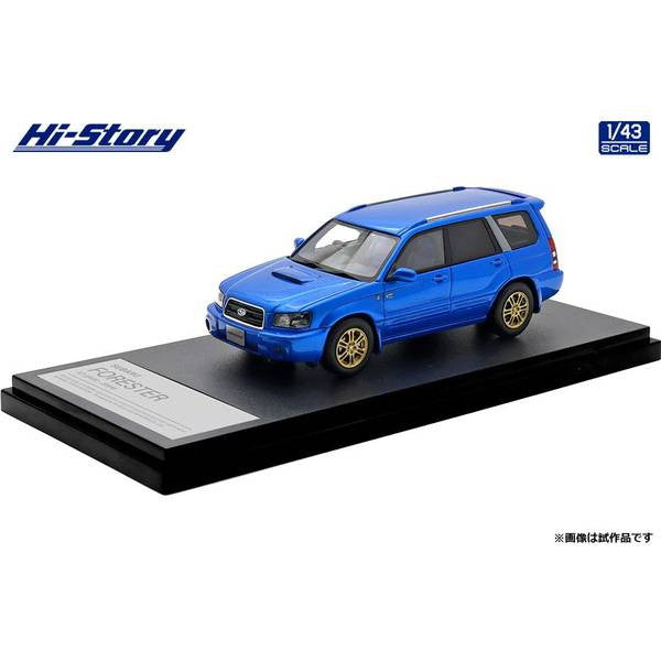 【予約安心出荷】[MDL] ハイストーリーシリーズ 1/43 SUBARU FORESTER(フォレスター) XT WR-Limited(2004) WRブルー・マイカ 完成品 ミニカー(HS515BL) ハイストーリー(2025年10月)