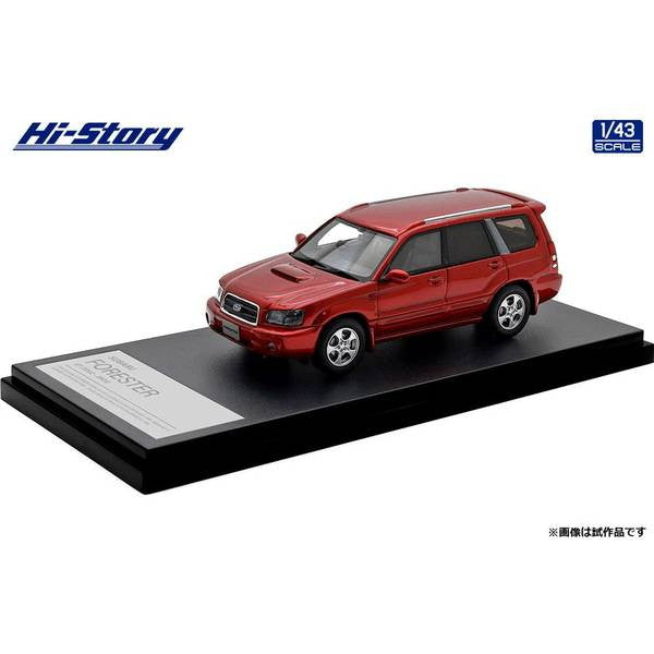 【予約安心出荷】[MDL] ハイストーリーシリーズ 1/43 SUBARU FORESTER(フォレスター) XT(2002) コアレッド・メタリック 完成品 ミニカー(HS515RE) ハイストーリー(2025年10月)