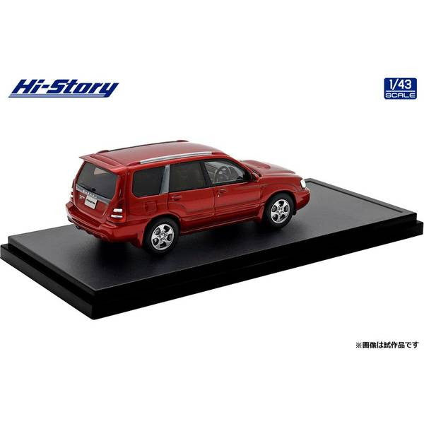 【予約安心出荷】[MDL] ハイストーリーシリーズ 1/43 SUBARU FORESTER(フォレスター) XT(2002) コアレッド・メタリック 完成品 ミニカー(HS515RE) ハイストーリー(2025年10月)