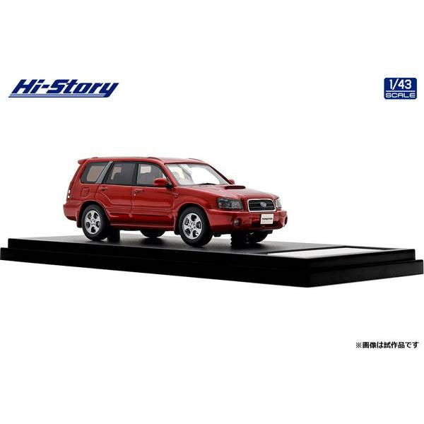 【予約安心出荷】[MDL] ハイストーリーシリーズ 1/43 SUBARU FORESTER(フォレスター) XT(2002) コアレッド・メタリック 完成品 ミニカー(HS515RE) ハイストーリー(2025年10月)