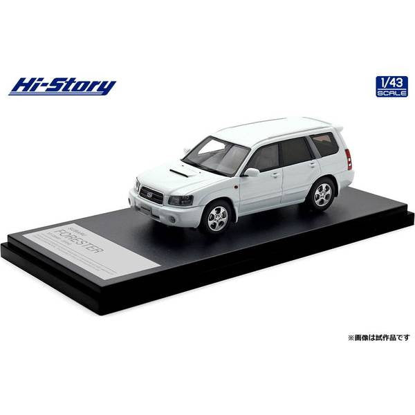 【予約安心出荷】[MDL] ハイストーリーシリーズ 1/43 SUBARU FORESTER(フォレスター) XT(2002) ピュアホワイト 完成品 ミニカー(HS515WH) ハイストーリー(2025年10月)