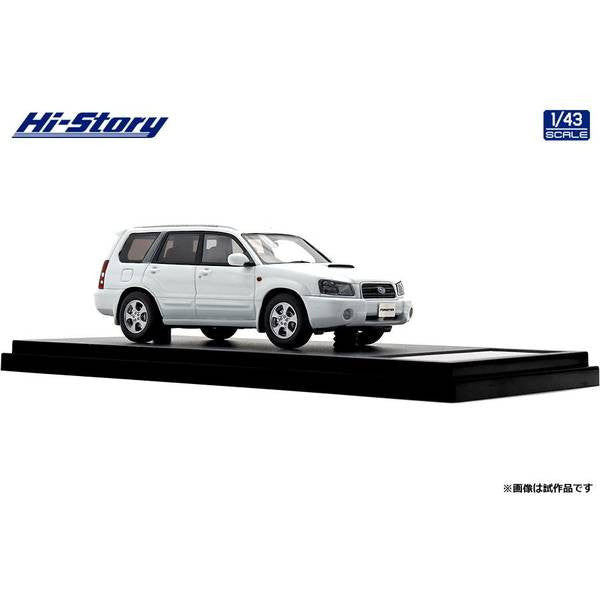 【予約安心出荷】[MDL] ハイストーリーシリーズ 1/43 SUBARU FORESTER(フォレスター) XT(2002) ピュアホワイト 完成品 ミニカー(HS515WH) ハイストーリー(2025年10月)
