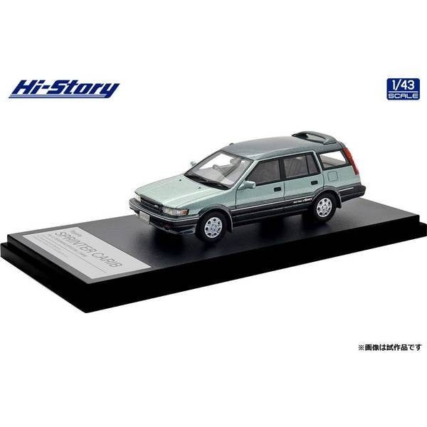 【予約安心出荷】[MDL] ハイストーリーシリーズ 1/43 Toyota SPRINTER CARIB(スプリンター カリブ) AV-II TOURING SPECIAL(1988) アベニューグリーントーニング 完成品 ミニカー(HS520GR) ハイストーリー(2025年10月)
