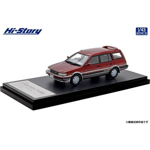 【予約安心出荷】[MDL] ハイストーリーシリーズ 1/43 Toyota SPRINTER CARIB(スプリンター カリブ) AV-II TOURING SPECIAL(1988) エクセルレッドトーニング 完成品 ミニカー(HS520RE) ハイストーリー(2025年10月)