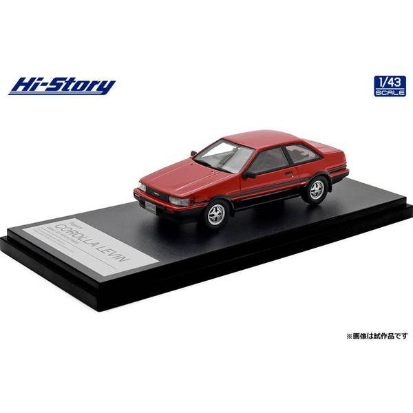 【予約安心出荷】[MDL] ハイストーリーシリーズ 1/43 Toyota COROLLA LEVIN(カローラレビン) 2dr GT APEX(1983) ハイフラッシュツートン 完成品 ミニカー(HS522RE) ハイストーリー(2025年10月)