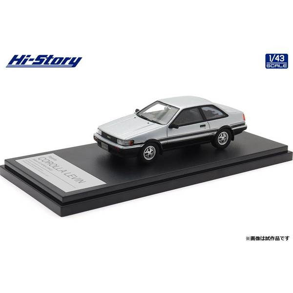 【予約安心出荷】[MDL] ハイストーリーシリーズ 1/43 Toyota COROLLA LEVIN(カローラレビン) 2dr GT APEX(1983) ハイメタルツートン 完成品 ミニカー(HS522SL) ハイストーリー(2025年10月)