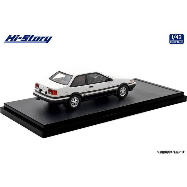 【予約安心出荷】[MDL] ハイストーリーシリーズ 1/43 Toyota COROLLA LEVIN(カローラレビン) 2dr GT APEX(1983) ハイテックツートン 完成品 ミニカー(HS522WH) ハイストーリー(2025年10月)