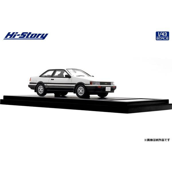 【予約安心出荷】[MDL] ハイストーリーシリーズ 1/43 Toyota COROLLA LEVIN(カローラレビン) 2dr GT APEX(1983) ハイテックツートン 完成品 ミニカー(HS522WH) ハイストーリー(2025年10月)