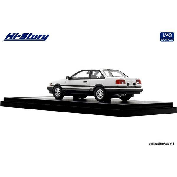 【予約安心出荷】[MDL] ハイストーリーシリーズ 1/43 Toyota COROLLA LEVIN(カローラレビン) 2dr GT APEX(1983) ハイテックツートン 完成品 ミニカー(HS522WH) ハイストーリー(2025年10月)