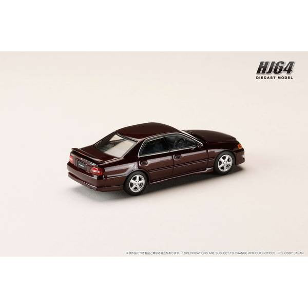 【予約安心出荷】[MDL] 1/64 トヨタ チェイサー ツアラーV (JZX100) アーリーバージョン (1996) パープルカスタマイズカラー 完成品 ミニカー(HJ641072P) ホビージャパン(2025年10月)