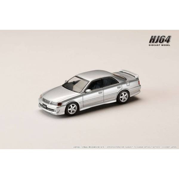 【新品】【お取り寄せ】[MDL] 1/64 トヨタ チェイサー ツアラーV (JZX100) アーリーバージョン (1996) シルバーメタリック 完成品 ミニカー(HJ641072S) ホビージャパン(20251128)